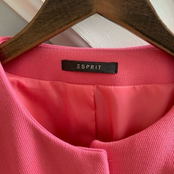Esprit Pink Bell Sleeve Dress Cost sz XL EUC - Picture 2 of 7